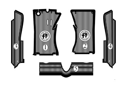 Alfa Romeo Spider (1966-1970) Rubber Mats
