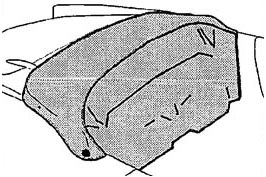 Alfa Romeo Giulietta/Giulia Spider Late Rear Curtain