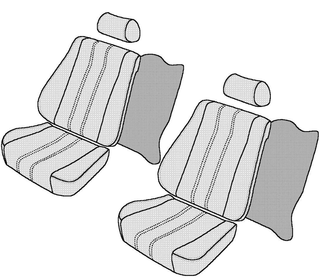 BMW E34 Seats Leather Style