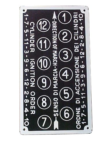 Daytona Ignition Label