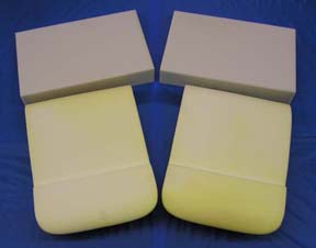 Seat foam pads