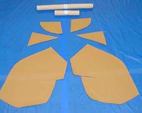 Interior vinyl kit, roadster