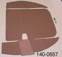 XK140 TRUNK HARDURA KIT