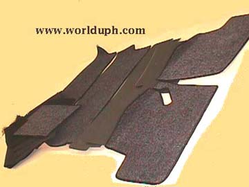 Mercedes 220S/SE Front Floors