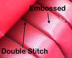 Double Stitch Embossed