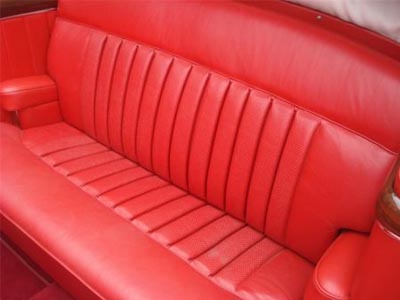 Mercedes 220S/SE Cabriolet Rear Seat