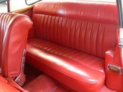 Mercedes 220S/SE Coupe Rear Seat