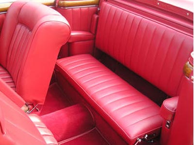 Mercedes 220S/SE Folding Rear Seat