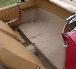 Mercedes 190SL Carpet