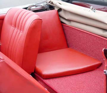 Mercedes 190SL Rear Jump Seat