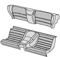 924 Rear Seats