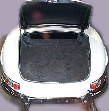 Mercedes 300SL Roadster Trunk Carpet