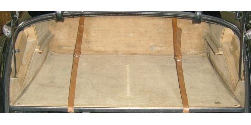 Mercedes W187 220 Cabriolet A Trunk Carpet