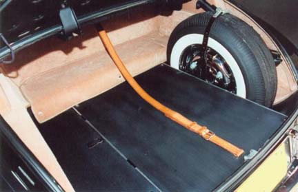 Mercedes W188 Trunk Carpet