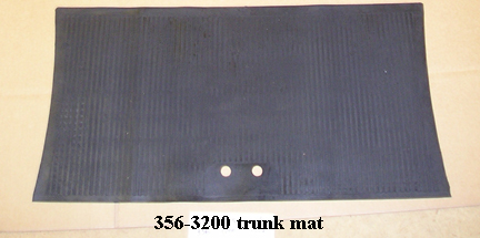 Porsche 356 Trunk Mat