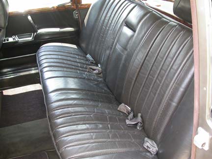 Mercedes W100 Rear Seats