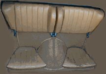 Porsche rear seat kit