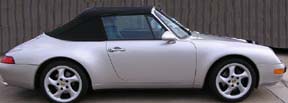 Porsche Cabriolet 993 convertible top